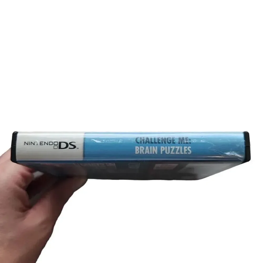 Nintendo DS Challenge Me Brain Puzzles Game with Case